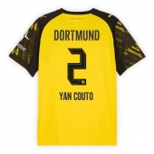 Borussia Dortmund Yan Couto #2 Thuis tenue 2025-26 Korte Mouwen