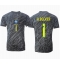 Brazilië Alisson Becker #1 Keeper Uit tenue Copa America 2024 Korte Mouwen