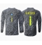 Brazilië Alisson Becker #1 Keeper Uit tenue Copa America 2024 Lange Mouwen