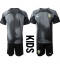 Brazilië Keeper Thuis tenue voor kinderen WK 2022 Korte Mouwen (+ broek)