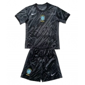 Brazilië Keeper Uit tenue voor kinderen Copa America 2024 Korte Mouwen (+ broek)