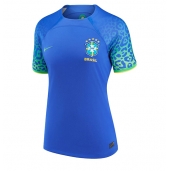 Brazilië Uit tenue voor Dames WK 2022 Korte Mouwen