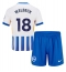 Brighton Danny Welbeck #18 Thuis tenue voor kinderen 2024-25 Korte Mouwen (+ broek)