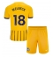 Brighton Danny Welbeck #18 Uit tenue voor kinderen 2024-25 Korte Mouwen (+ broek)