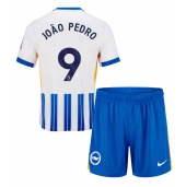 Brighton Joao Pedro #9 Thuis tenue voor kinderen 2024-25 Korte Mouwen (+ broek)