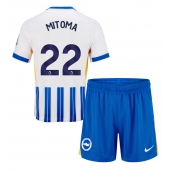 Brighton Kaoru Mitoma #22 Thuis tenue voor kinderen 2024-25 Korte Mouwen (+ broek)