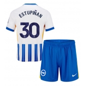 Brighton Pervis Estupinan #30 Thuis tenue voor kinderen 2024-25 Korte Mouwen (+ broek)
