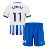 Brighton Simon Adingra #11 Thuis tenue voor kinderen 2024-25 Korte Mouwen (+ broek)