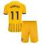 Brighton Simon Adingra #11 Uit tenue voor kinderen 2024-25 Korte Mouwen (+ broek)