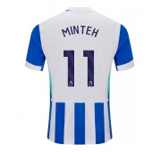 Brighton Yankuba Minteh #11 Thuis tenue 2025-26 Korte Mouwen