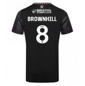 Burnley Josh Brownhill #8 Uit tenue 2024-25 Korte Mouwen