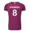 Burnley Lesley Ugochukwu #8 Thuis tenue 2025-26 Korte Mouwen
