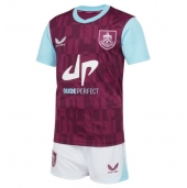 Burnley Thuis tenue voor kinderen 2024-25 Korte Mouwen (+ broek)