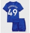 Chelsea Alejandro Garnacho #49 Thuis tenue voor kinderen 2025-26 Korte Mouwen (+ broek)