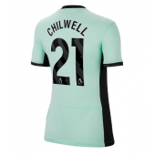 Chelsea Ben Chilwell #21 Derde tenue voor Dames 2023-24 Korte Mouwen