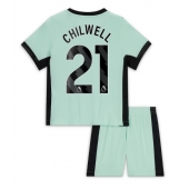 Chelsea Ben Chilwell #21 Derde tenue voor kinderen 2023-24 Korte Mouwen (+ broek)