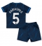 Chelsea Benoit Badiashile #5 Uit tenue voor kinderen 2023-24 Korte Mouwen (+ broek)