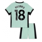 Chelsea Christopher Nkunku #18 Derde tenue voor kinderen 2023-24 Korte Mouwen (+ broek)