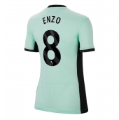 Chelsea Enzo Fernandez #8 Derde tenue voor Dames 2023-24 Korte Mouwen
