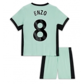 Chelsea Enzo Fernandez #8 Derde tenue voor kinderen 2023-24 Korte Mouwen (+ broek)
