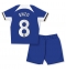 Chelsea Enzo Fernandez #8 Thuis tenue voor kinderen 2023-24 Korte Mouwen (+ broek)