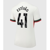Chelsea Estevao Willian #41 Uit tenue voor Dames 2025-26 Korte Mouwen