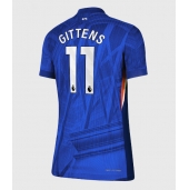Chelsea Jamie Gittens #11 Thuis tenue voor Dames 2025-26 Korte Mouwen
