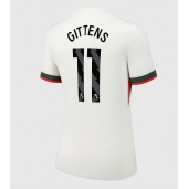 Chelsea Jamie Gittens #11 Uit tenue voor Dames 2025-26 Korte Mouwen