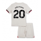 Chelsea Joao Pedro #20 Uit tenue voor kinderen 2025-26 Korte Mouwen (+ broek)