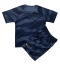 Chelsea Keeper Thuis tenue voor kinderen 2023-24 Korte Mouwen (+ broek)