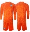 Chelsea Keeper Thuis tenue voor kinderen 2024-25 Lange Mouwen (+ broek)