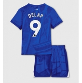 Chelsea Liam Delap #9 Thuis tenue voor kinderen 2025-26 Korte Mouwen (+ broek)