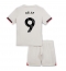 Chelsea Liam Delap #9 Uit tenue voor kinderen 2025-26 Korte Mouwen (+ broek)