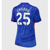 Chelsea Moises Caicedo #25 Thuis tenue voor Dames 2025-26 Korte Mouwen