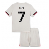 Chelsea Pedro Neto #7 Uit tenue voor kinderen 2025-26 Korte Mouwen (+ broek)