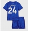 Chelsea Reece James #24 Thuis tenue voor kinderen 2025-26 Korte Mouwen (+ broek)