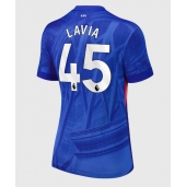 Chelsea Romeo Lavia #45 Thuis tenue voor Dames 2025-26 Korte Mouwen