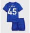 Chelsea Romeo Lavia #45 Thuis tenue voor kinderen 2025-26 Korte Mouwen (+ broek)