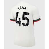 Chelsea Romeo Lavia #45 Uit tenue voor Dames 2025-26 Korte Mouwen