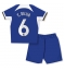 Chelsea Thiago Silva #6 Thuis tenue voor kinderen 2023-24 Korte Mouwen (+ broek)