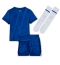 Chelsea Thuis tenue voor kinderen 2025-26 Korte Mouwen (+ broek)