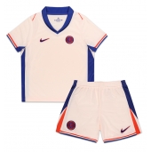 Chelsea Uit tenue voor kinderen 2024-25 Korte Mouwen (+ broek)