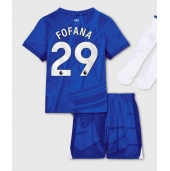 Chelsea Wesley Fofana #29 Thuis tenue voor kinderen 2025-26 Korte Mouwen (+ broek)