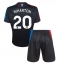 Crystal Palace Adam Wharton #20 Derde tenue voor kinderen 2024-25 Korte Mouwen (+ broek)