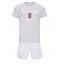 Denemarken Christian Eriksen #10 Uit tenue voor kinderen WK 2022 Korte Mouwen (+ broek)