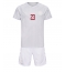 Denemarken Pierre-Emile Hojbjerg #23 Uit tenue voor kinderen WK 2022 Korte Mouwen (+ broek)