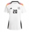 Duitsland Benjamin Henrichs #20 Thuis tenue voor Dames EK 2024 Korte Mouwen
