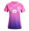 Duitsland Benjamin Henrichs #20 Uit tenue voor Dames EK 2024 Korte Mouwen