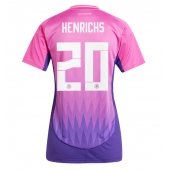 Duitsland Benjamin Henrichs #20 Uit tenue voor Dames EK 2024 Korte Mouwen