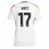 Duitsland Florian Wirtz #17 Thuis tenue voor Dames EK 2024 Korte Mouwen